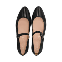 48015Am Black Corduroy / Leather F25