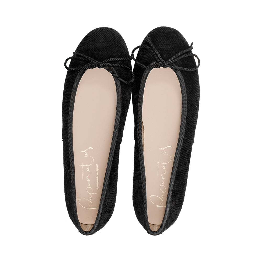 5631 Black Velvet Corduroy F25