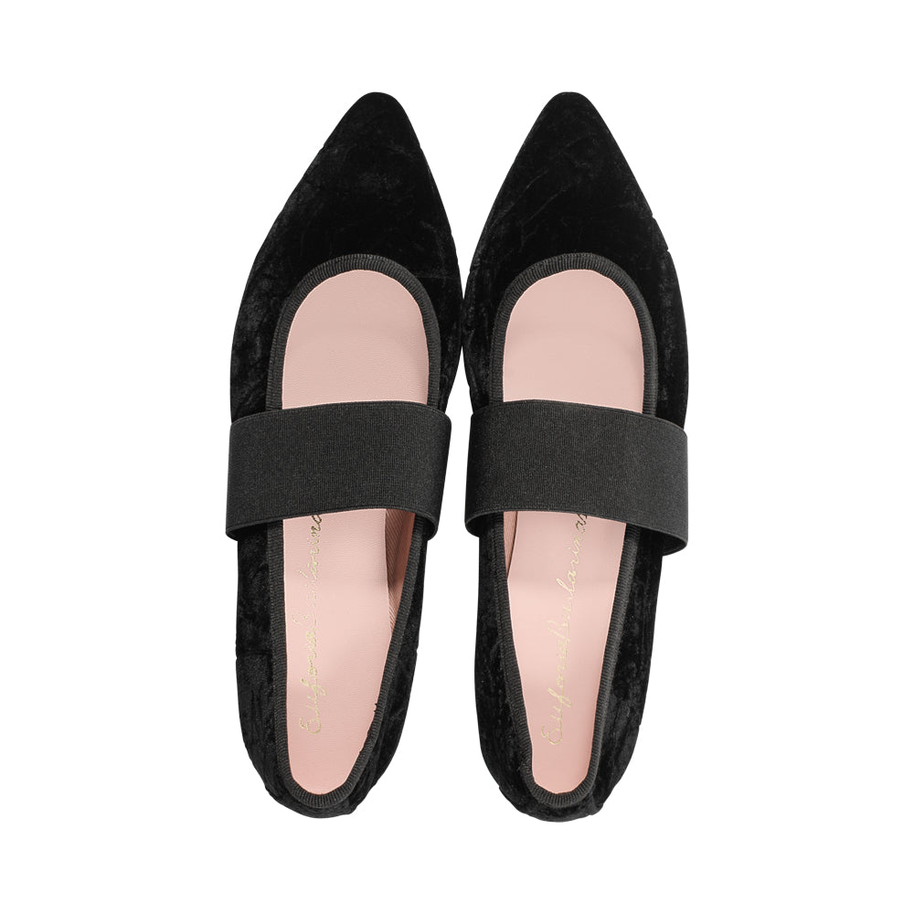 598 Black Crushed Velvet F25