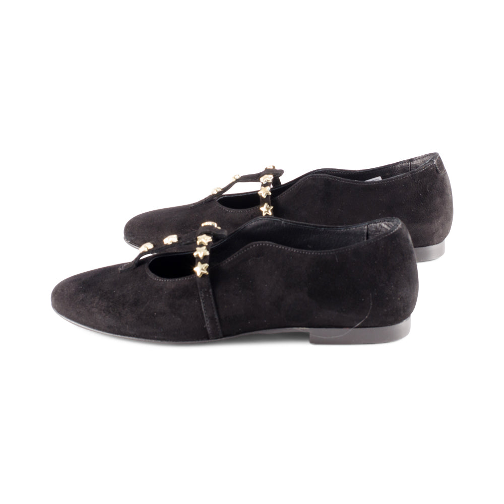 Lena Black Suede F23