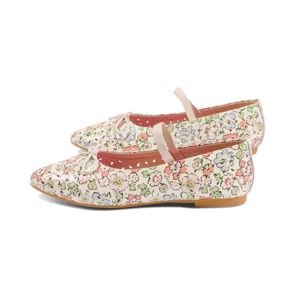 Abist Peach Floral Leather S25