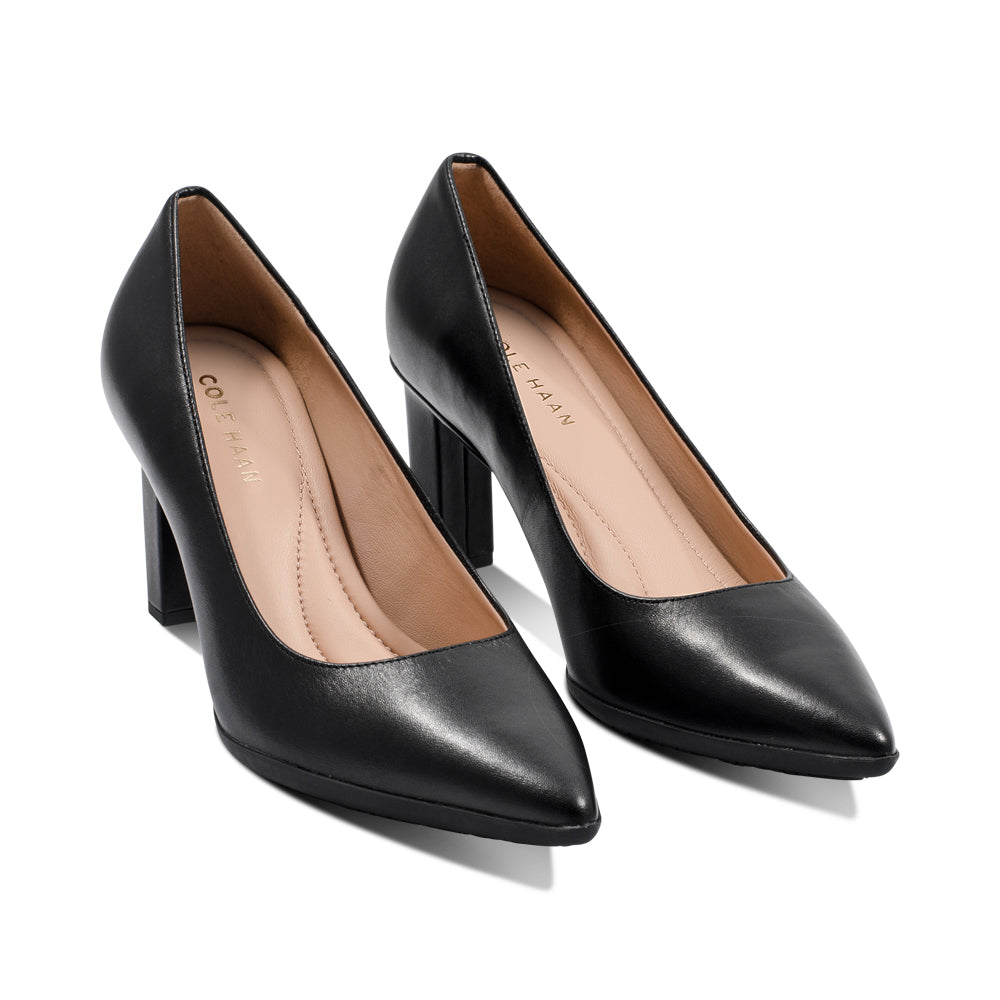 Aggie Black Leather F25