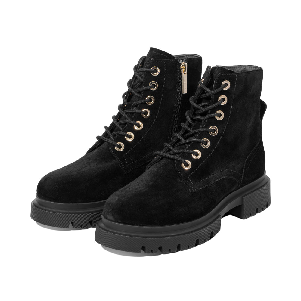 Akhi Black Suede F25