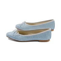 Alicia Sky Blue Raffia S25