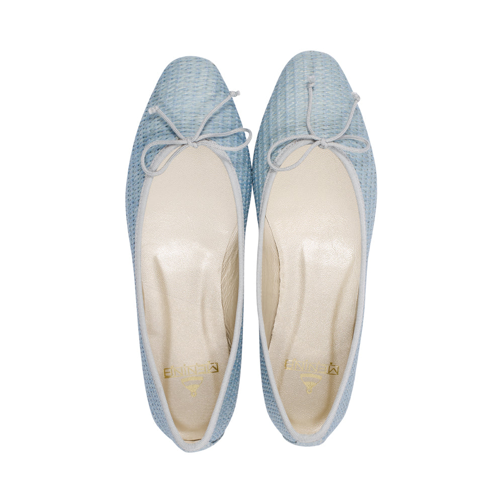 Alicia Sky Blue Raffia S25