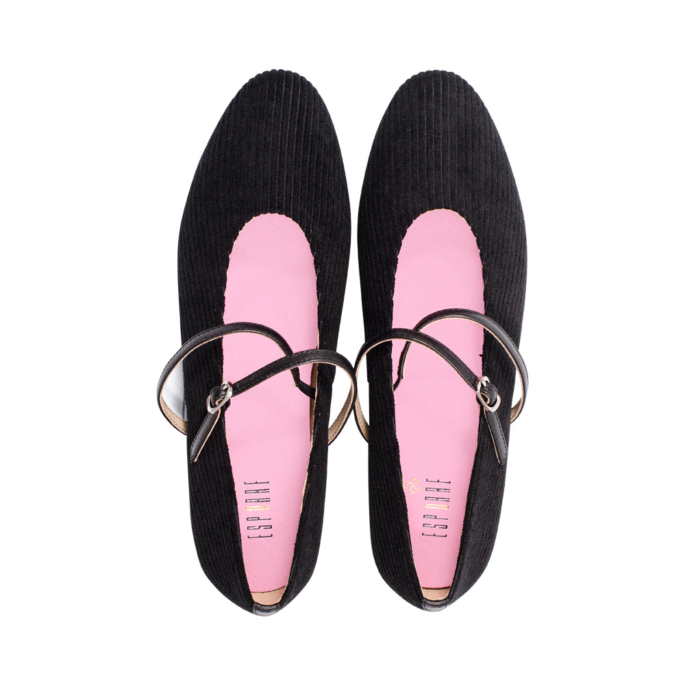 Ami Black Corduroy F25