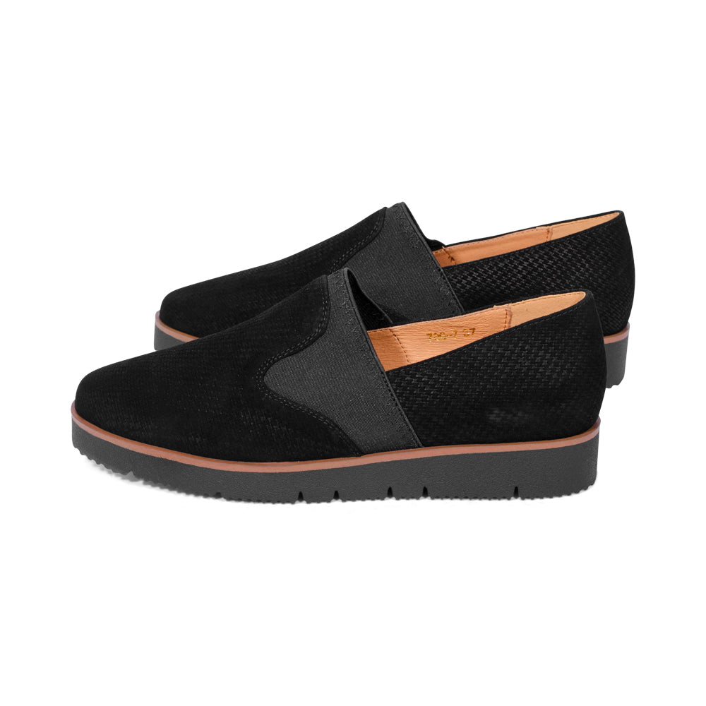 Ann Black Laser Suede F25