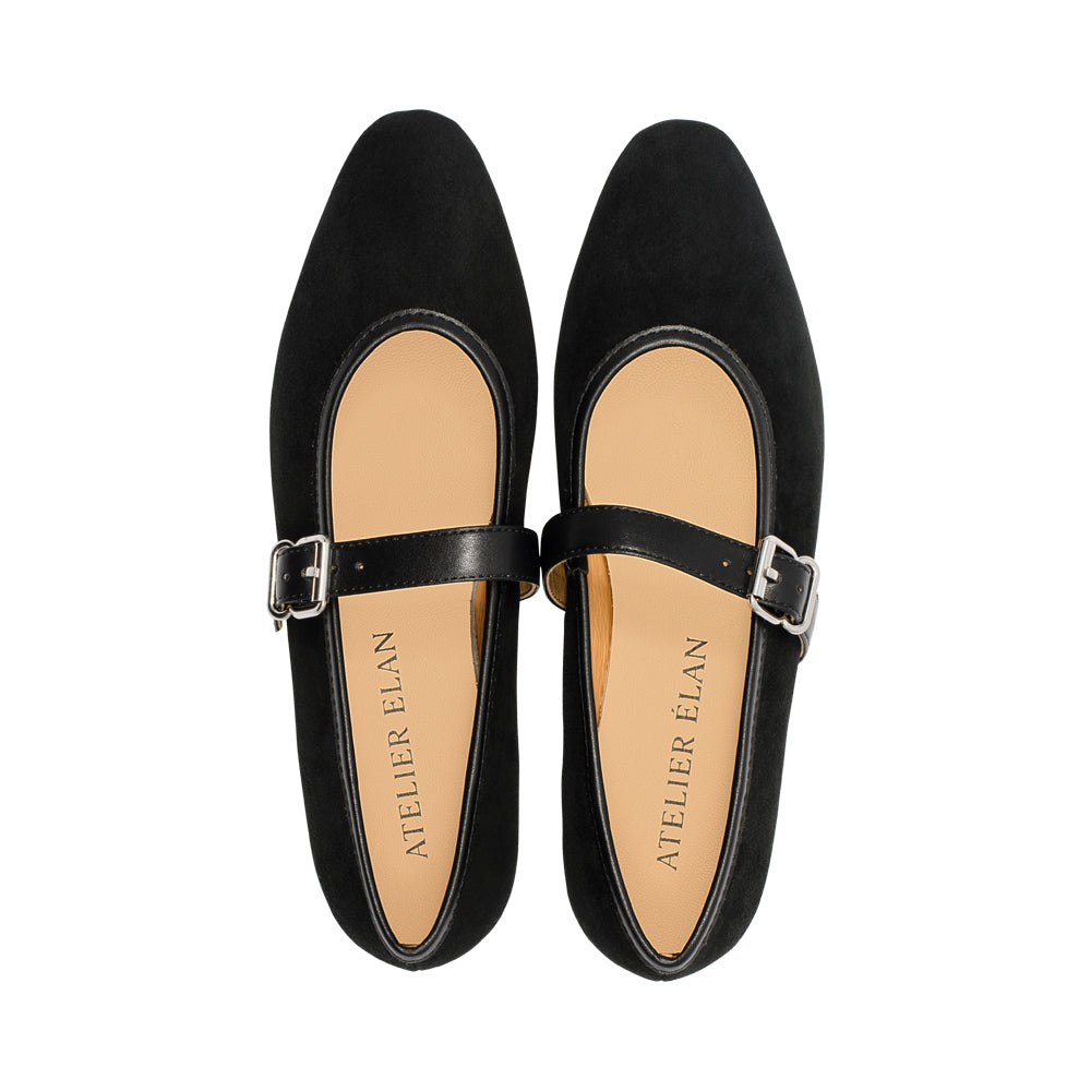 Aurora Black Suede F25