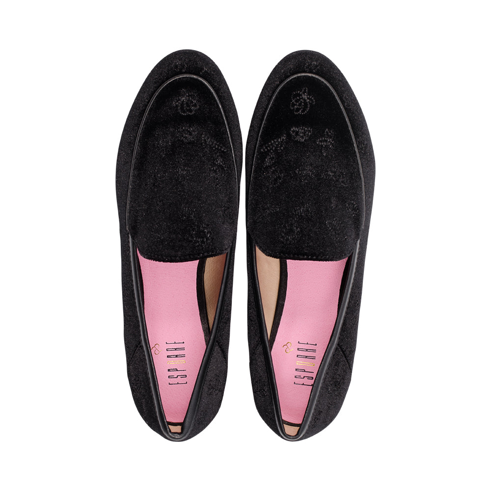 Ava Black Velvet F25