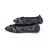 Barney Black Multi / Paisley Leather F25