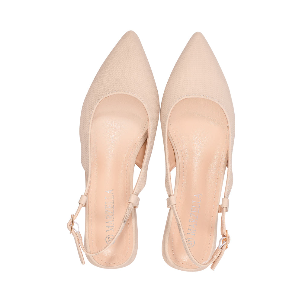 Burbank Natural Glossy Fabric S25