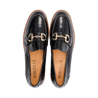 Cagliari Black Embossed Leather S25