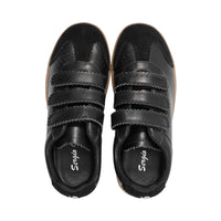 Caliva Black Leather / Black Suede F25