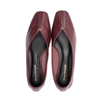 Carina Burgundy Leather F25