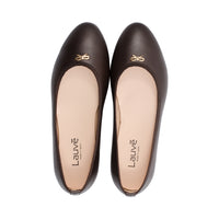 Caroline Chocolate Leather F25