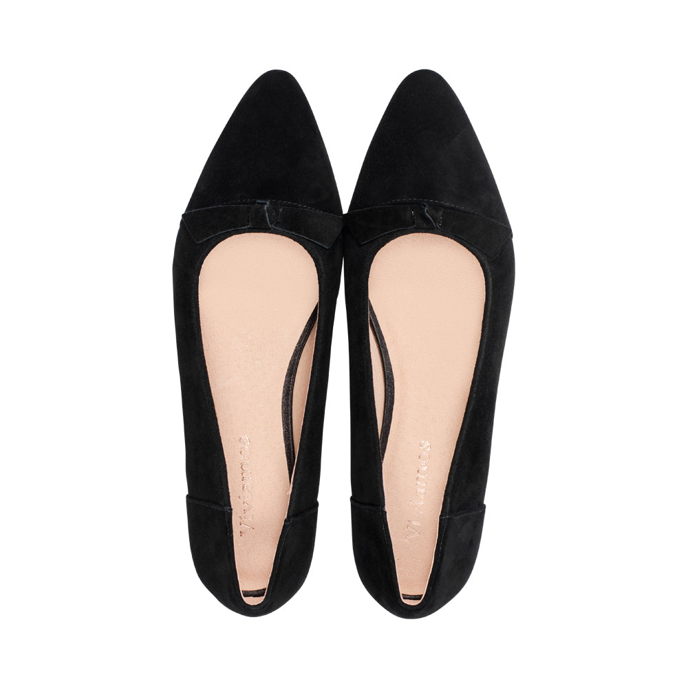 Caroll Black Suede F25