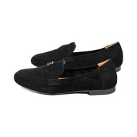 Cassowary Black Laser Suede F25