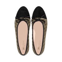 Citrine Olive Quilted / Black Toe F23