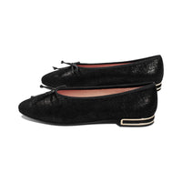 Diana Black Printed Suede F25