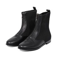 Dove Black Leather F25