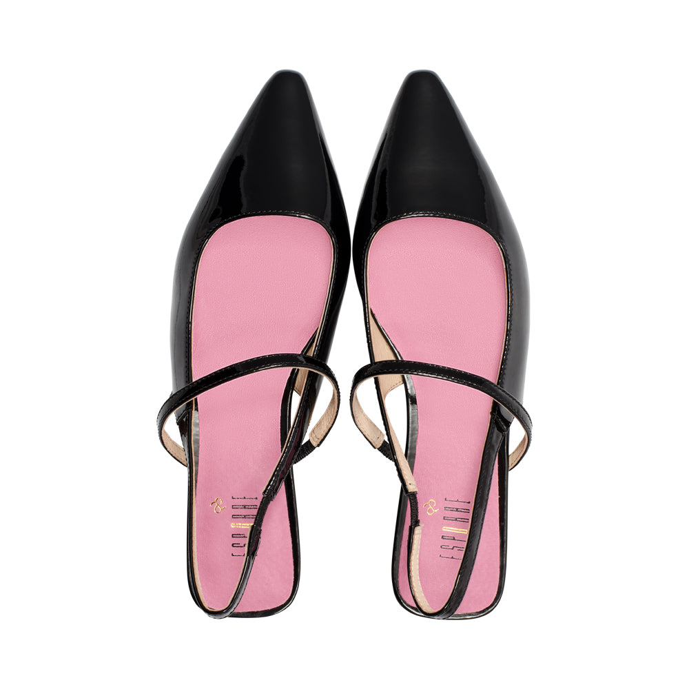 Dray Black Patent F25