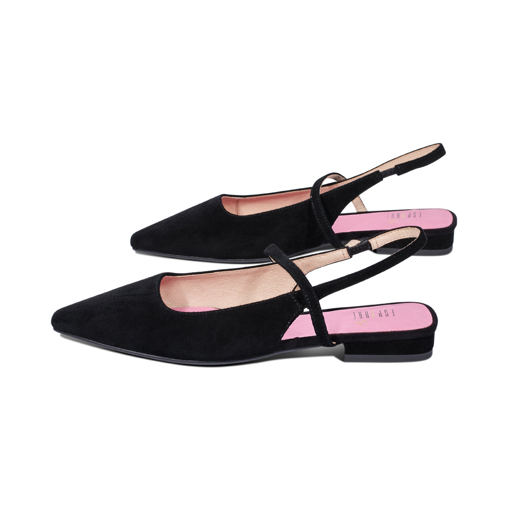 Dray Black Suede F25