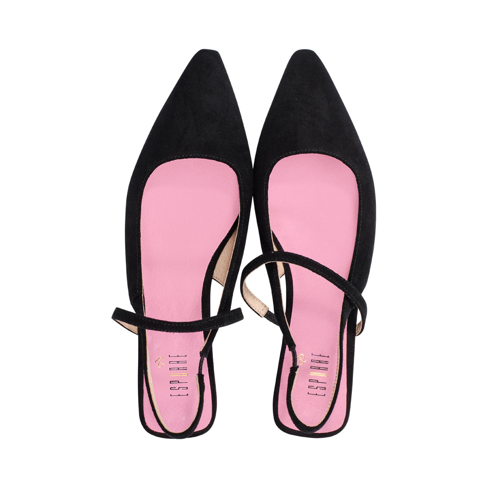 Dray Black Suede F25