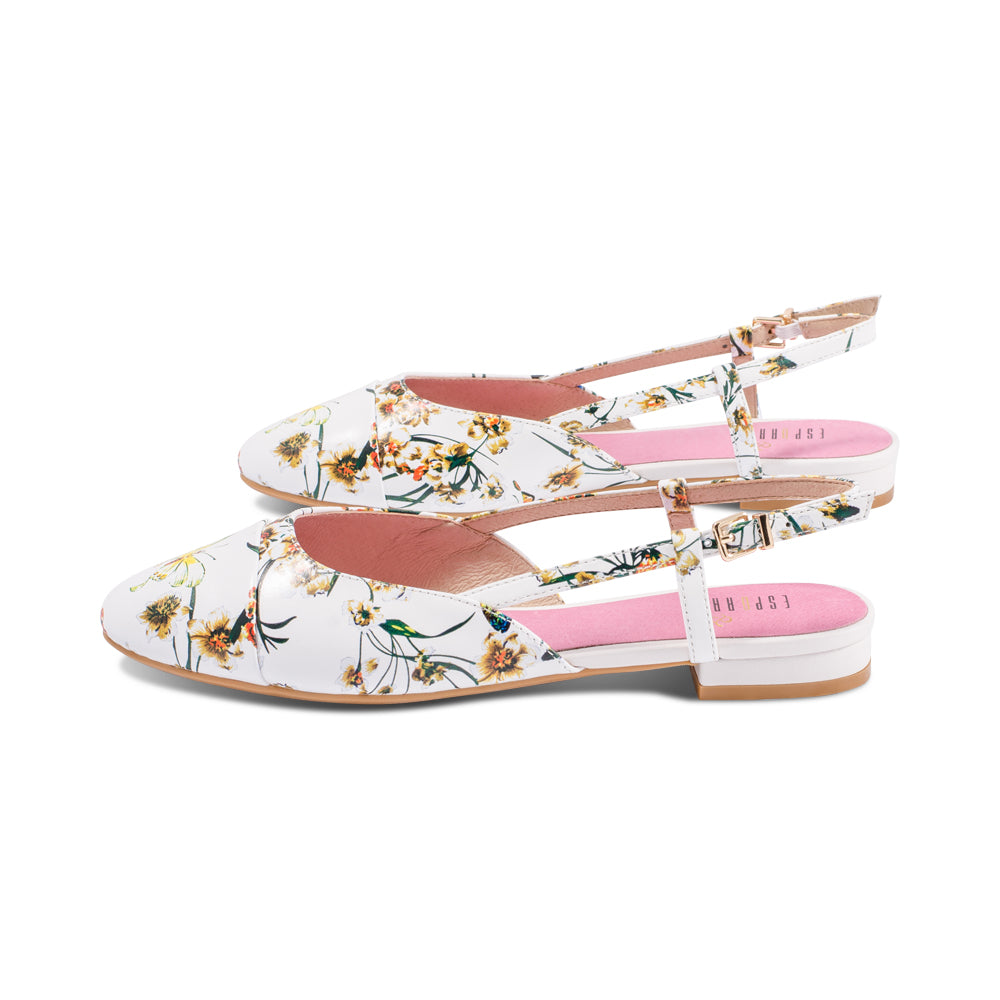 Dreamy White Print Leather S25