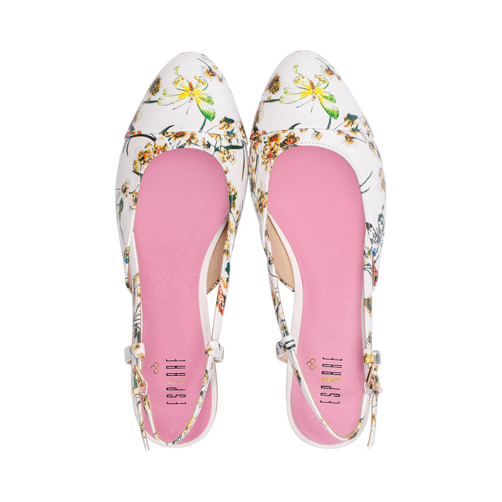 Dreamy White Print Leather S25