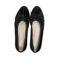 Elbert Black Hammered Velvet F25