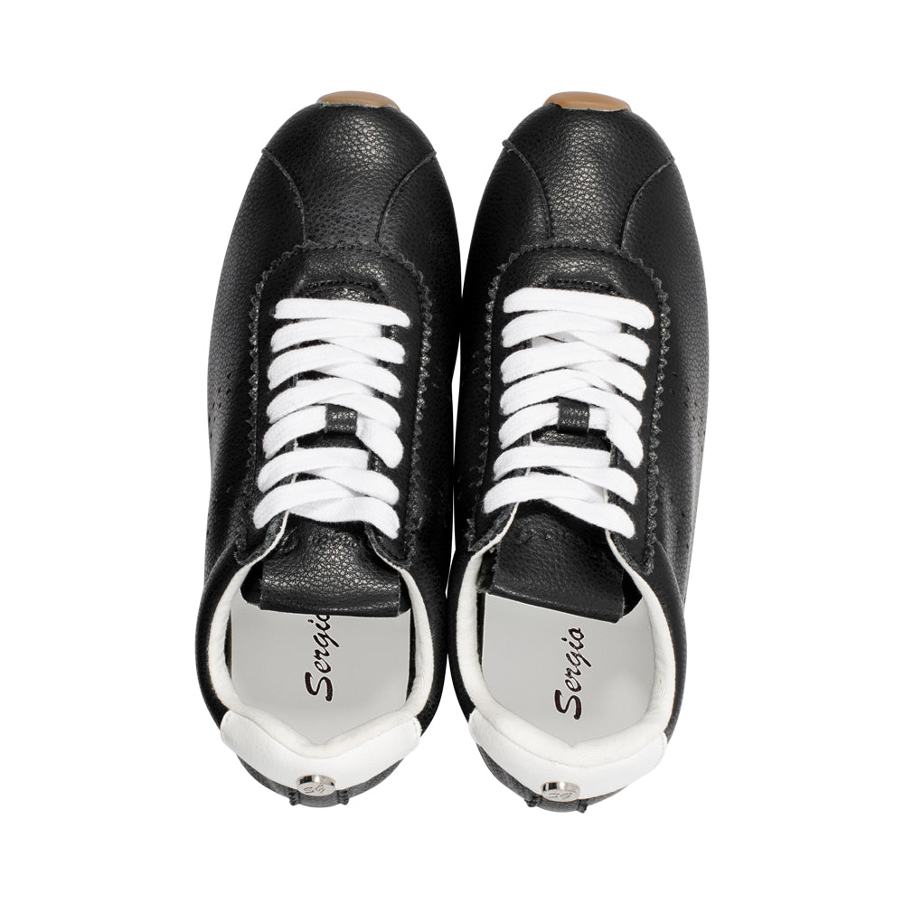 Elvia Black Leather F25