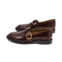 Elyanna Dark Brown Leather F25