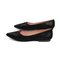 Eren Black Printed Suede F25