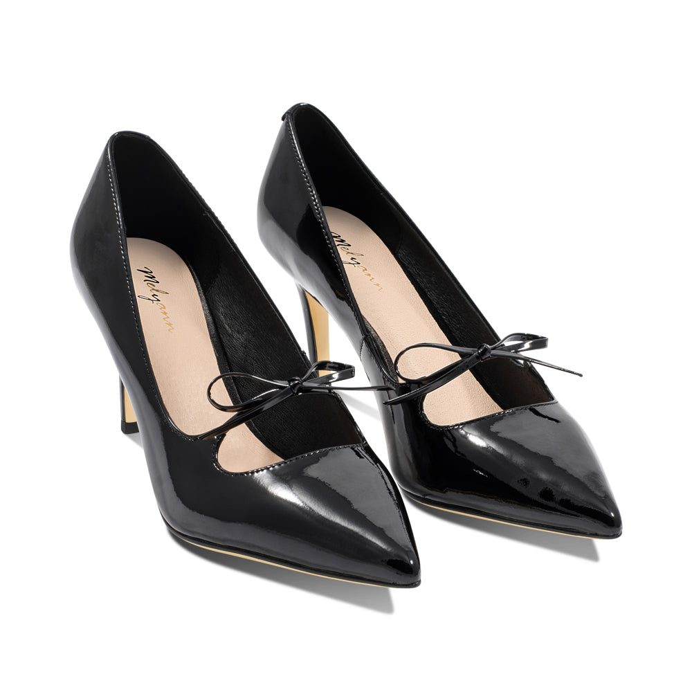 Esme Black Patent F25