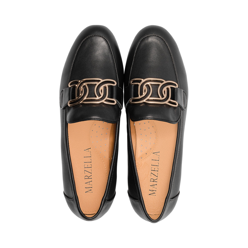 Fray Black Leather F25