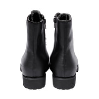 Gannet Black Leather / Black Fur F25