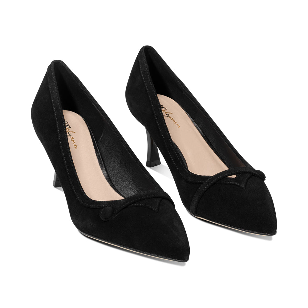 Gigi Black Suede F25