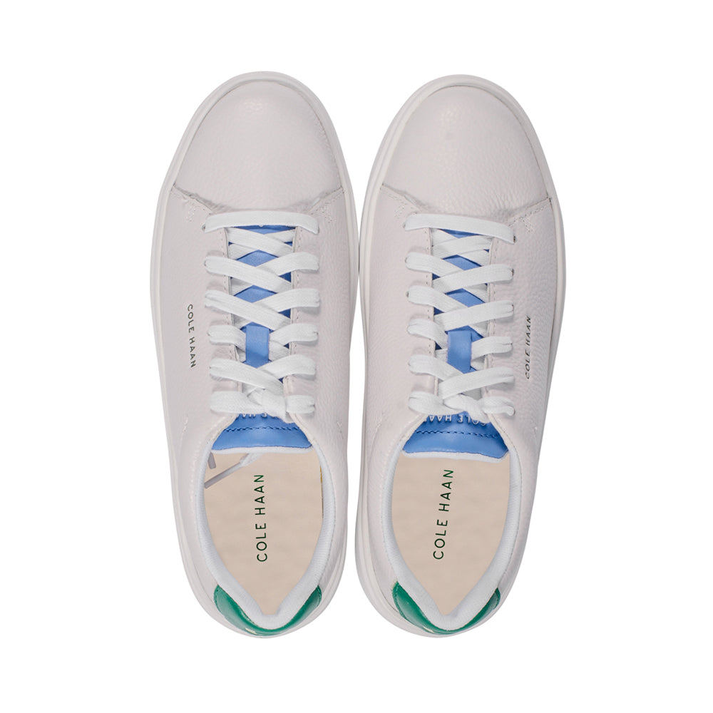 GoTrail White / Multi Green Leather S24