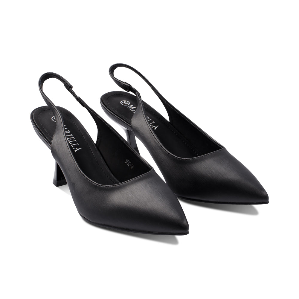 Greenville Black Lustrous Fabric S25