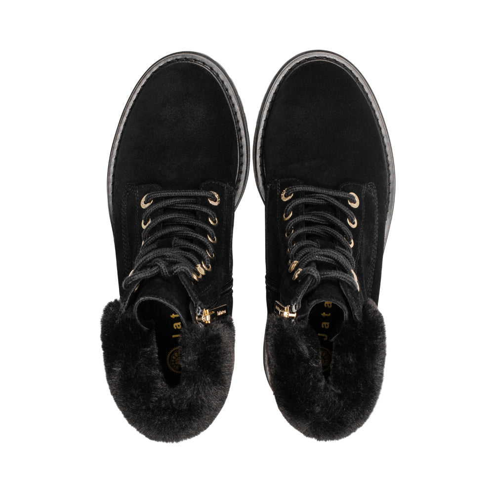 Gulsha Black Suede F25