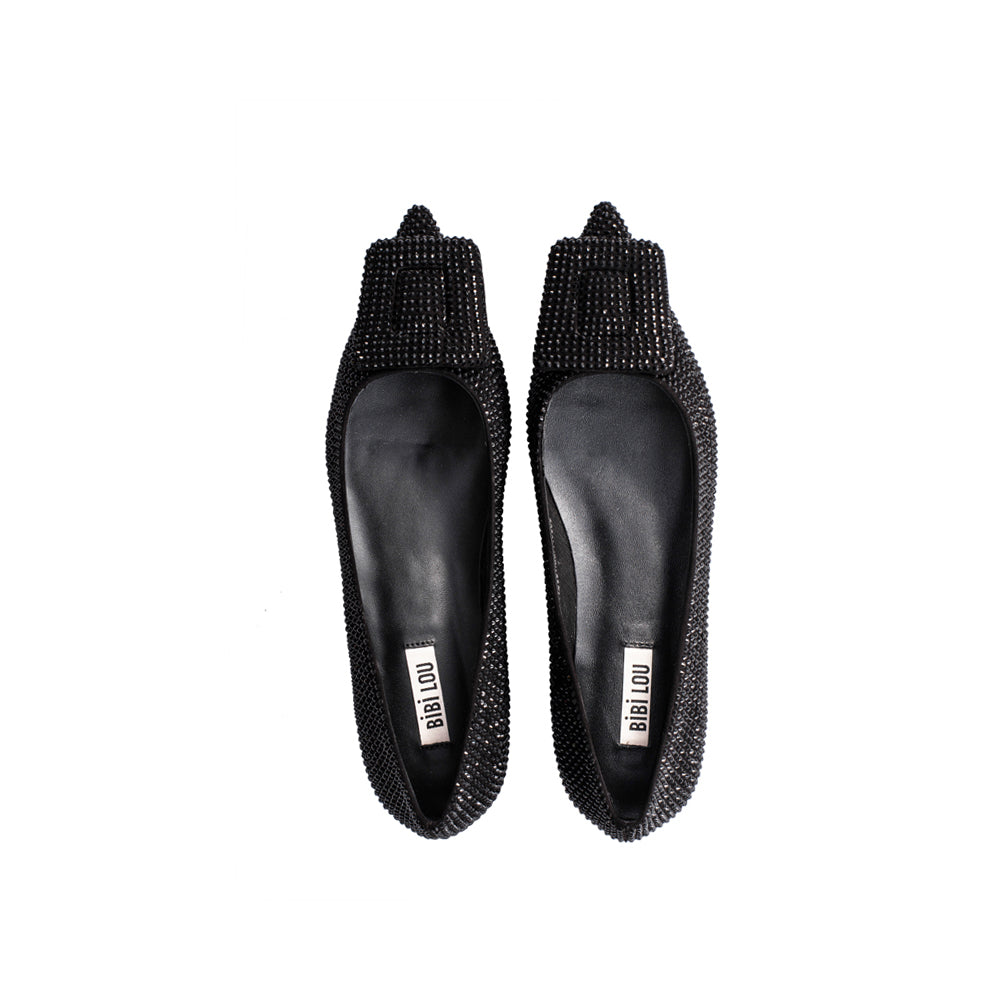 Hanover Black Leather / Black Stones F23