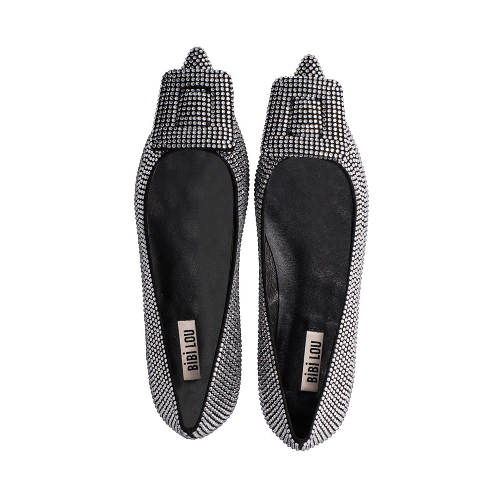 Hanover Black Leather / Silver Stones F23