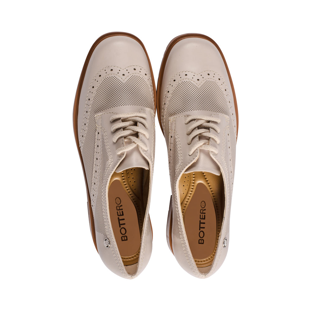 Heber Antique White Leather S24