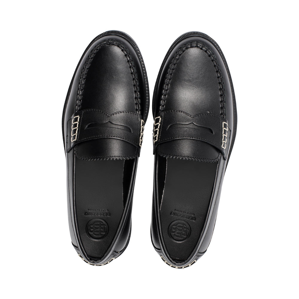 Hetty Black Leather F25