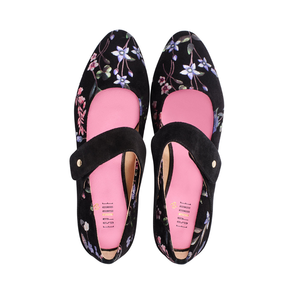 High Black Multi Luxury Suede F25