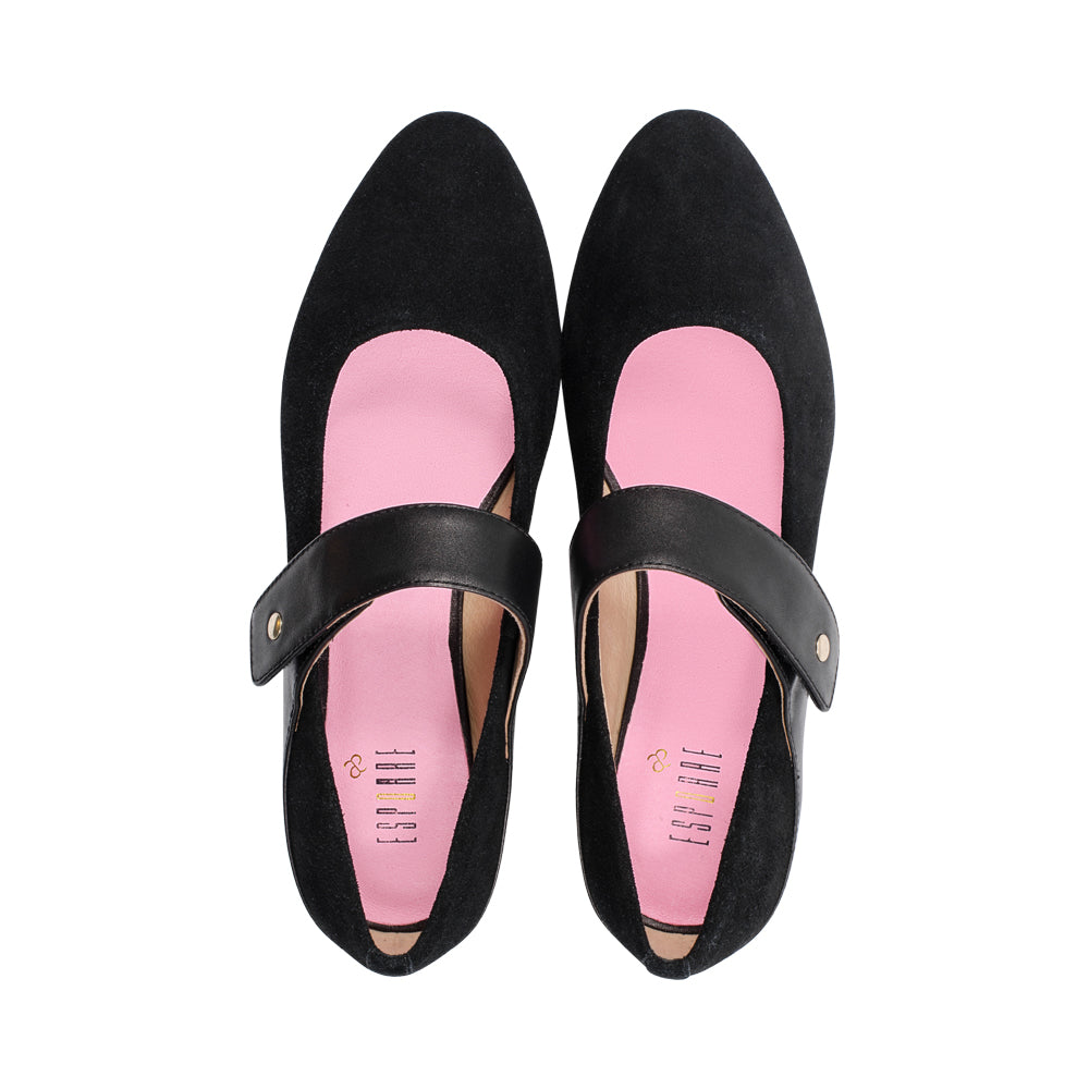 High Black Suede / Leather F25