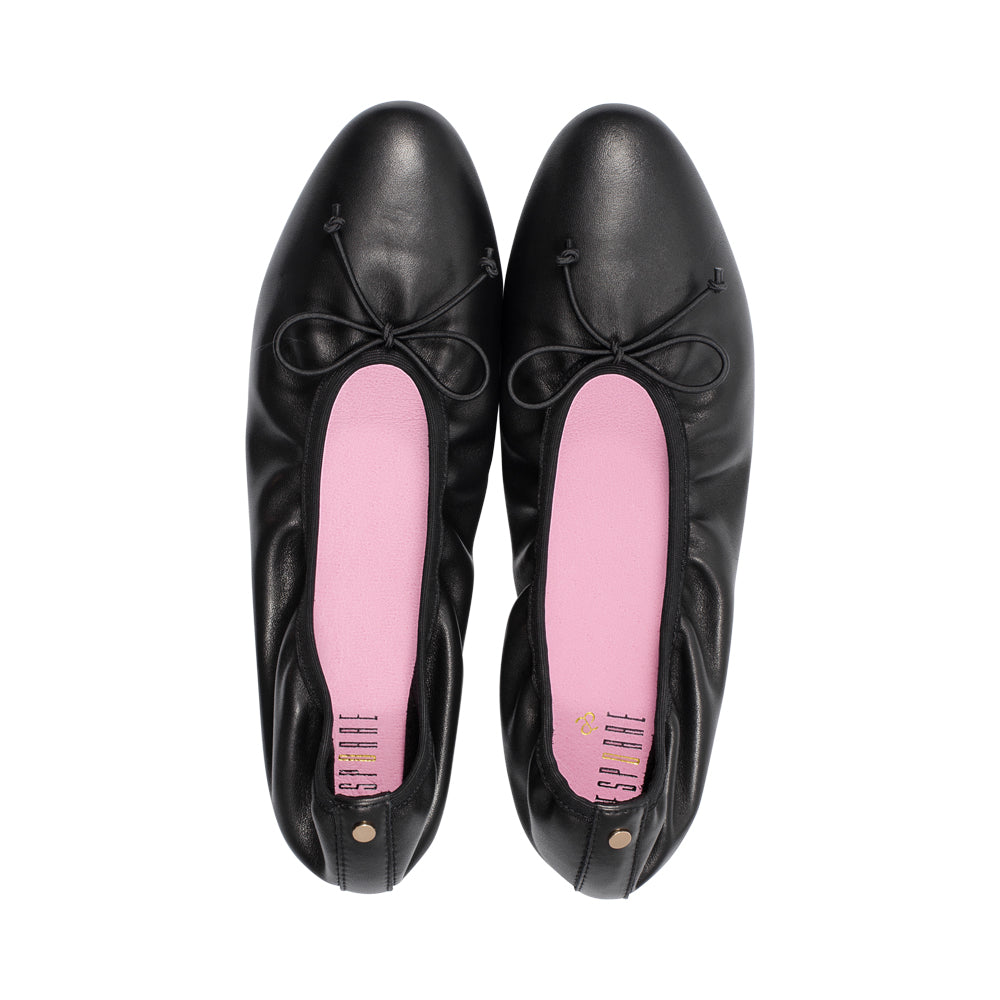 Hilda Black Leather F25