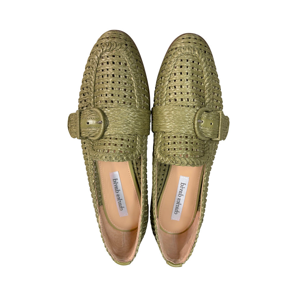 Follies Khaki Woven Raffia S25