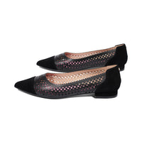 Inez Black Leather / Suede F25