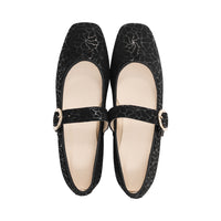 Irene Black Floral Print F25